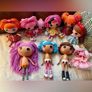Large lot of Lalaloopsy dolls *READ AD*
